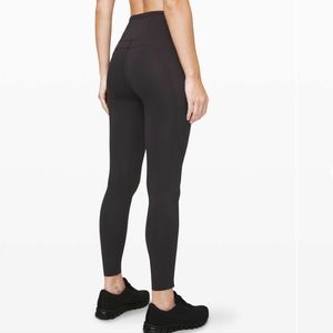 Lululemon Fast and Free HR Tight 25” Pockets. Black NWT